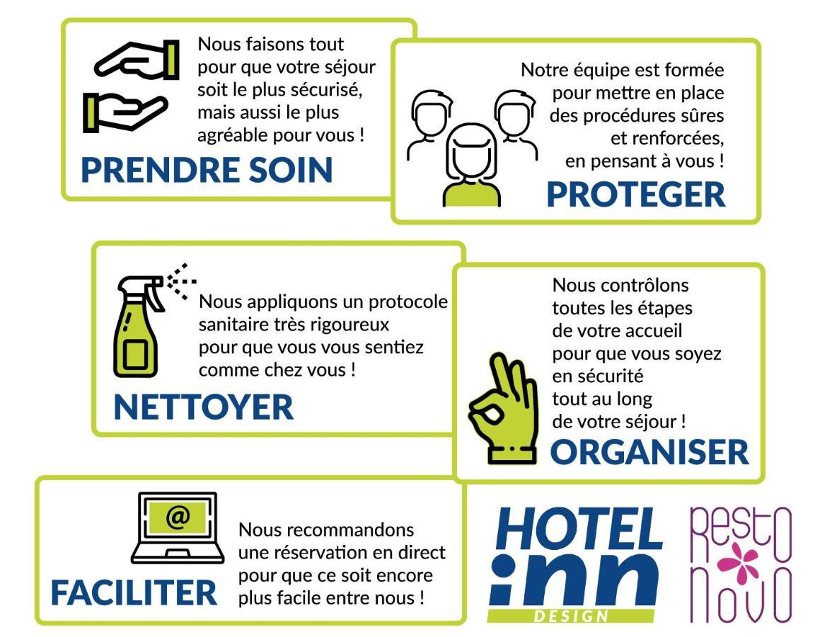 Dury  Hotel Inn Design Resto Novo Amiens מראה חיצוני תמונה